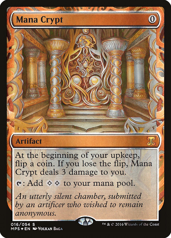 Mana Crypt [Kaladesh Inventions] | Shuffle n Cut Hobbies & Games