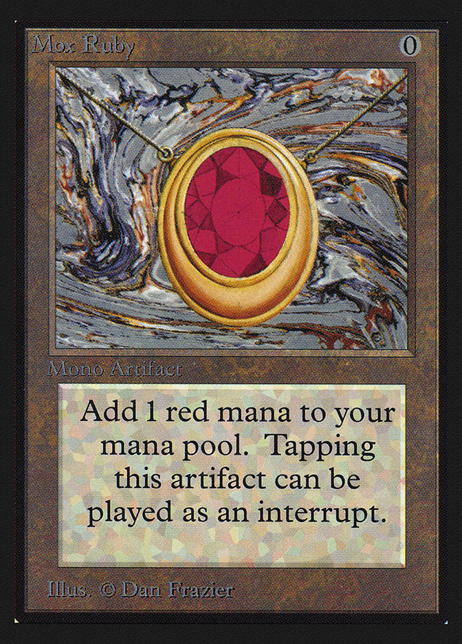 Mox Ruby [Collectors' Edition] | Shuffle n Cut Hobbies & Games