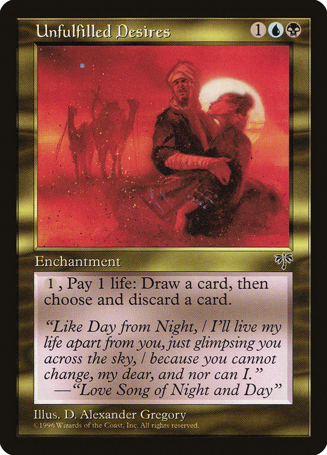 Unfulfilled Desires [Mirage] | Shuffle n Cut Hobbies & Games