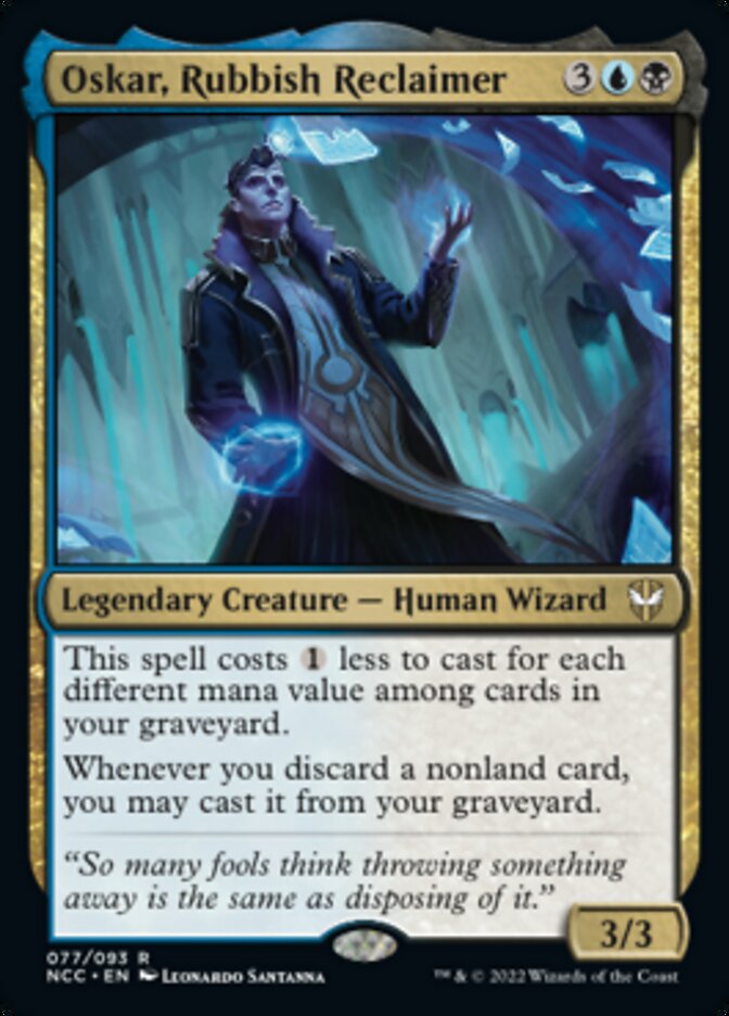 Oskar, Rubbish Reclaimer [Streets of New Capenna Commander] | Shuffle n Cut Hobbies & Games