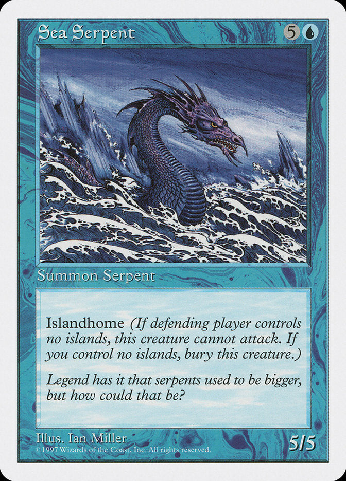 Sea Serpent [Fifth Edition] | Shuffle n Cut Hobbies & Games