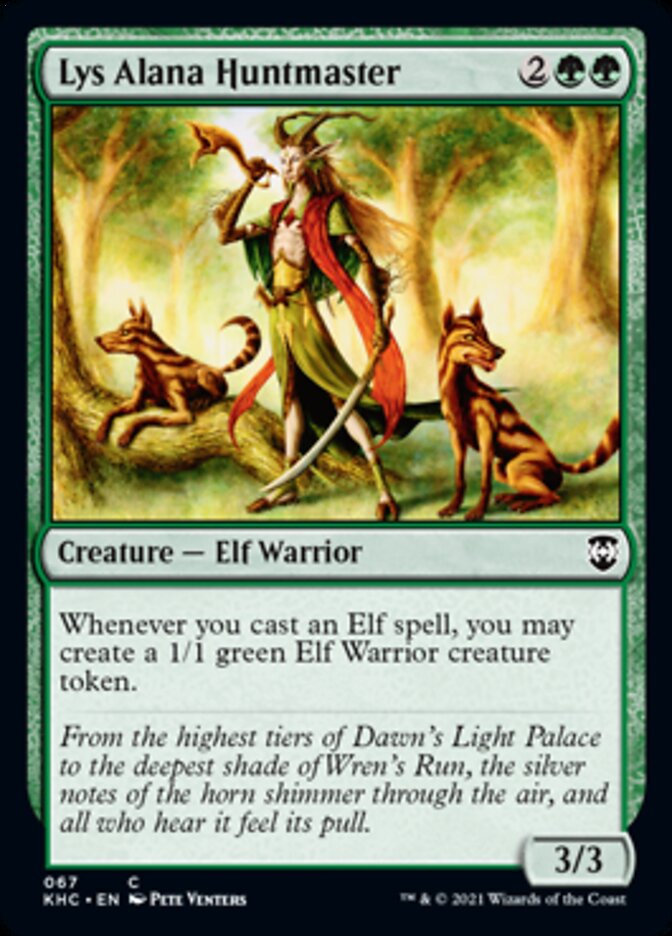 Lys Alana Huntmaster [Kaldheim Commander] | Shuffle n Cut Hobbies & Games