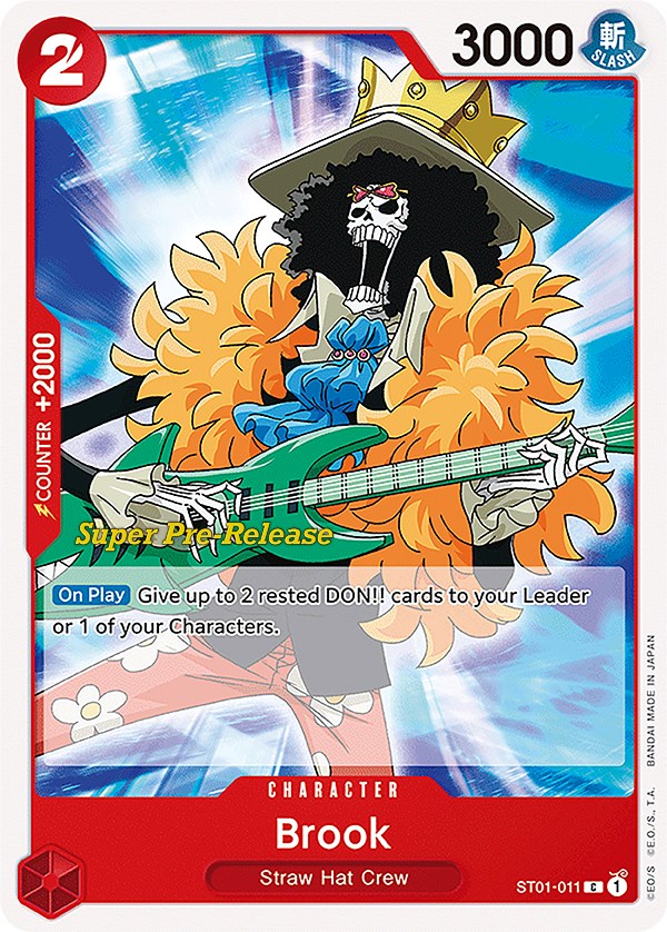 Brook [Super Pre-Release Starter Deck: Straw Hat Crew] | Shuffle n Cut Hobbies & Games