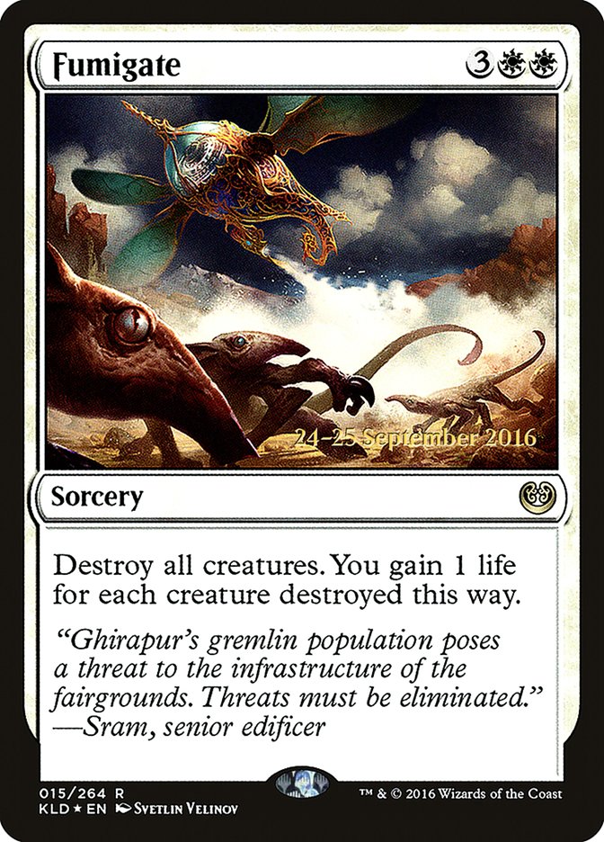 Fumigate [Kaladesh Prerelease Promos] | Shuffle n Cut Hobbies & Games