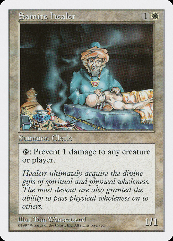 Samite Healer [Fifth Edition] | Shuffle n Cut Hobbies & Games