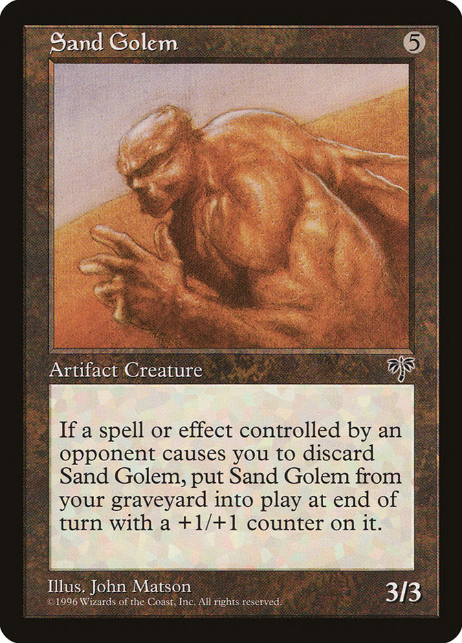 Sand Golem [Mirage] | Shuffle n Cut Hobbies & Games