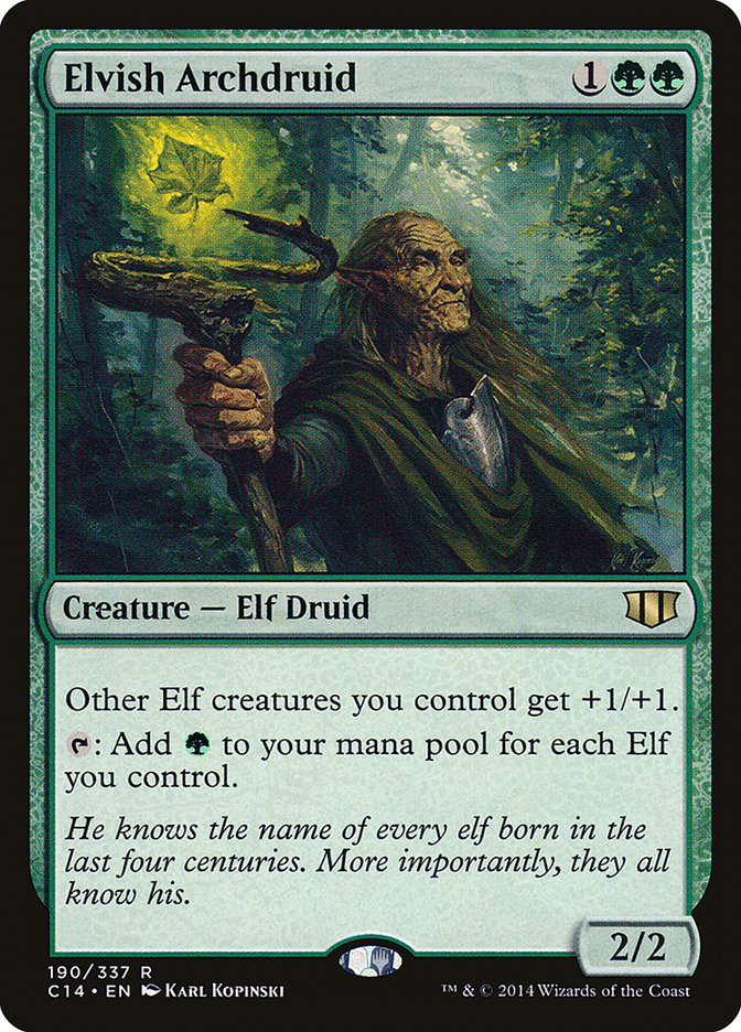 Elvish Archdruid [Commander 2014] | Shuffle n Cut Hobbies & Games