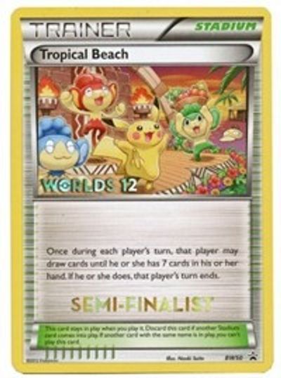 Tropical Beach (BW50) (Semi Finalist) [Black & White: Black Star Promos] | Shuffle n Cut Hobbies & Games
