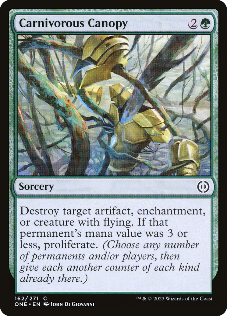 Carnivorous Canopy [Phyrexia: All Will Be One] | Shuffle n Cut Hobbies & Games