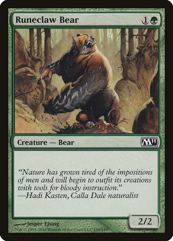 Runeclaw Bear [Magic 2011] | Shuffle n Cut Hobbies & Games