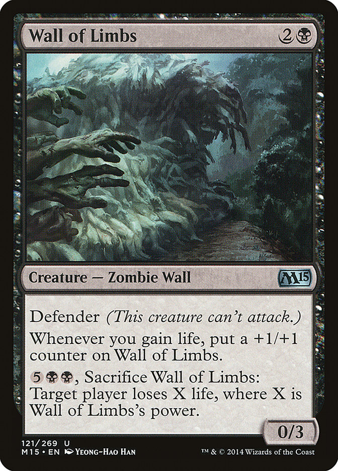 Wall of Limbs [Magic 2015] | Shuffle n Cut Hobbies & Games