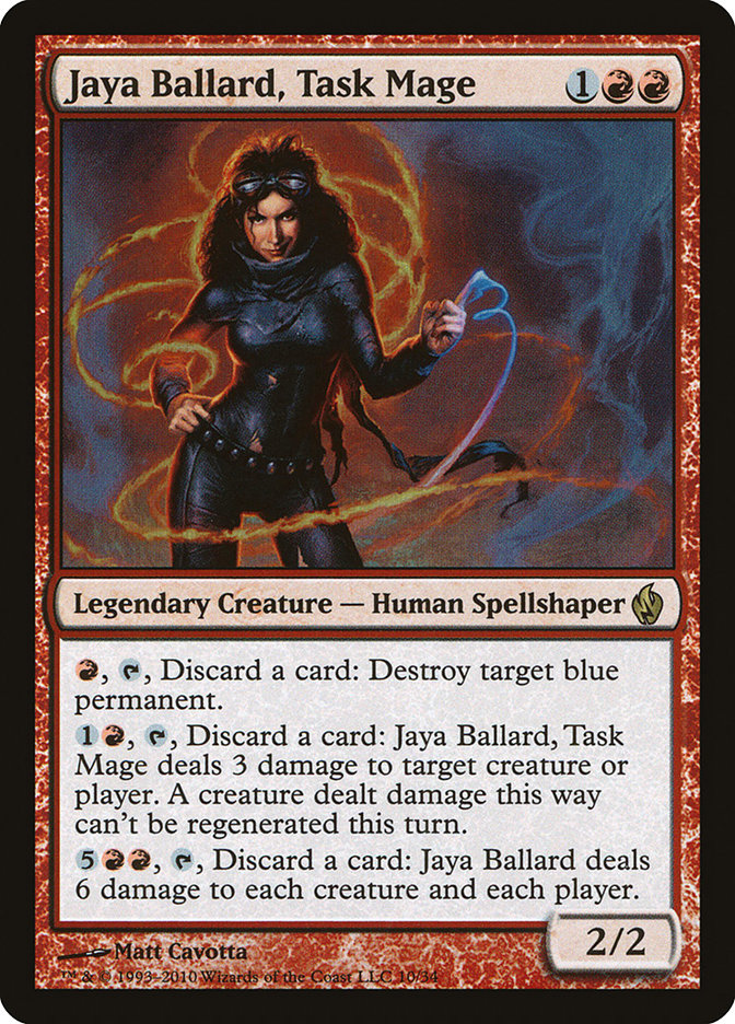 Jaya Ballard, Task Mage [Premium Deck Series: Fire and Lightning] | Shuffle n Cut Hobbies & Games