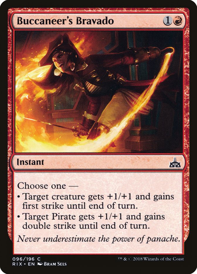 Buccaneer's Bravado [Rivals of Ixalan] | Shuffle n Cut Hobbies & Games