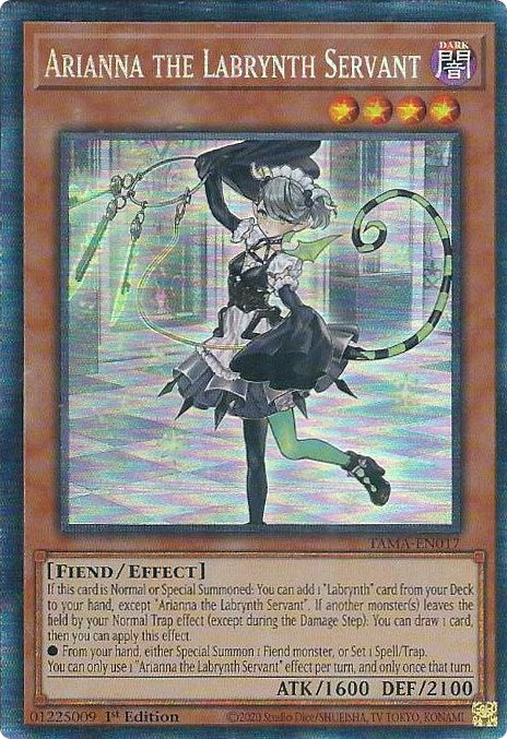Arianna the Labrynth Servant [TAMA-EN017] Collector's Rare | Shuffle n Cut Hobbies & Games