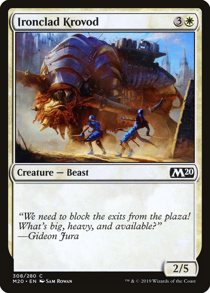 Ironclad Krovod [Core Set 2020] | Shuffle n Cut Hobbies & Games
