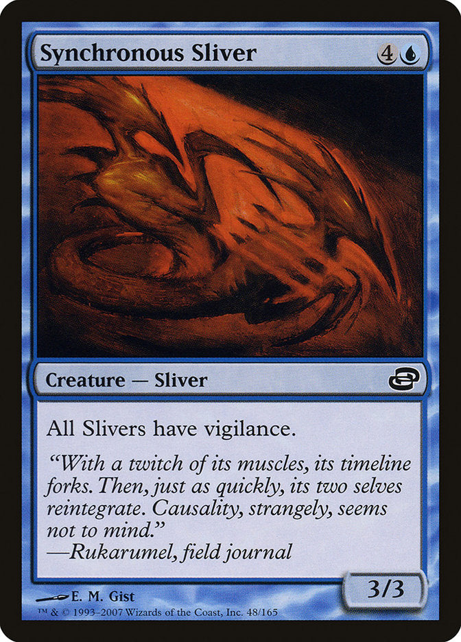 Synchronous Sliver [Planar Chaos] | Shuffle n Cut Hobbies & Games