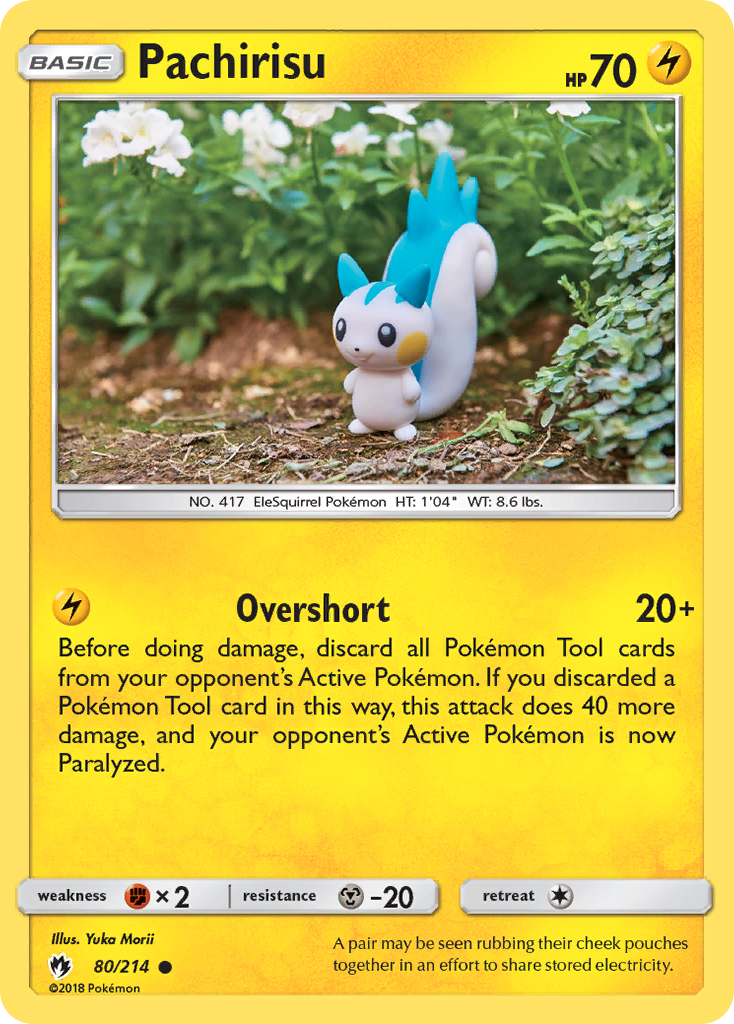 Pachirisu (80/214) [Sun & Moon: Lost Thunder] | Shuffle n Cut Hobbies & Games