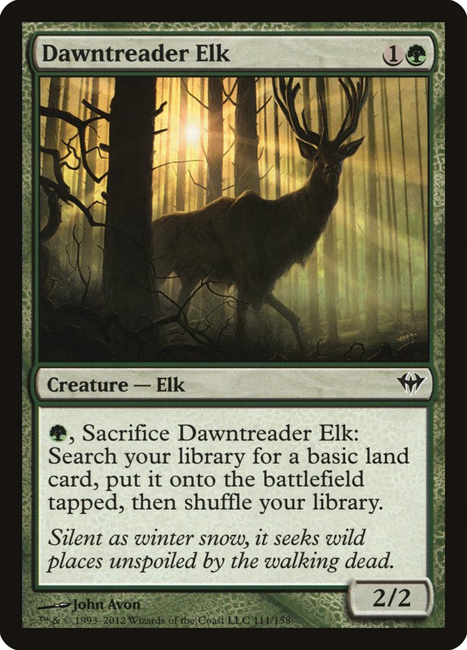 Dawntreader Elk [Dark Ascension] | Shuffle n Cut Hobbies & Games