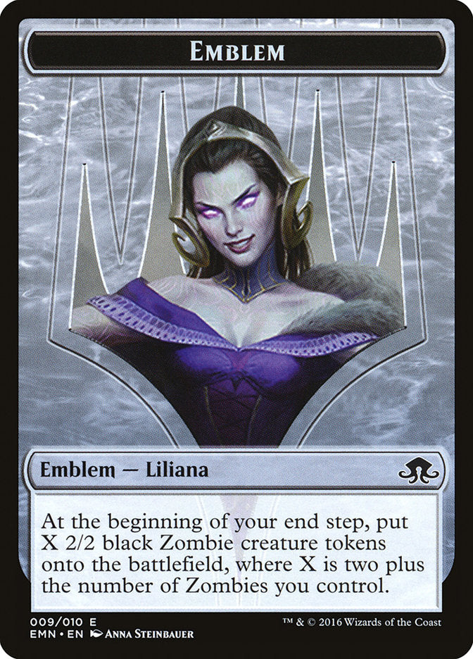 Liliana, the Last Hope Emblem [Eldritch Moon Tokens] | Shuffle n Cut Hobbies & Games