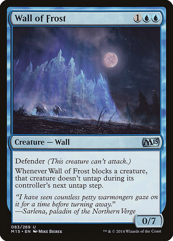 Wall of Frost [Magic 2015] | Shuffle n Cut Hobbies & Games