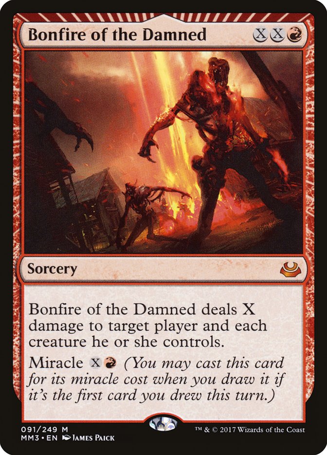 Bonfire of the Damned [Modern Masters 2017] | Shuffle n Cut Hobbies & Games