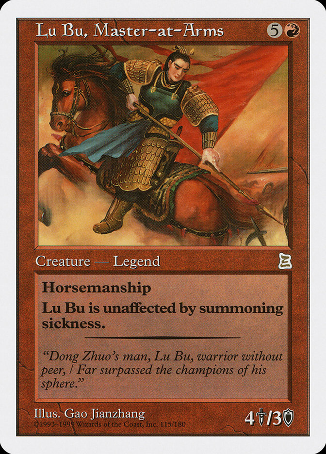 Lu Bu, Master-at-Arms [Portal Three Kingdoms] | Shuffle n Cut Hobbies & Games