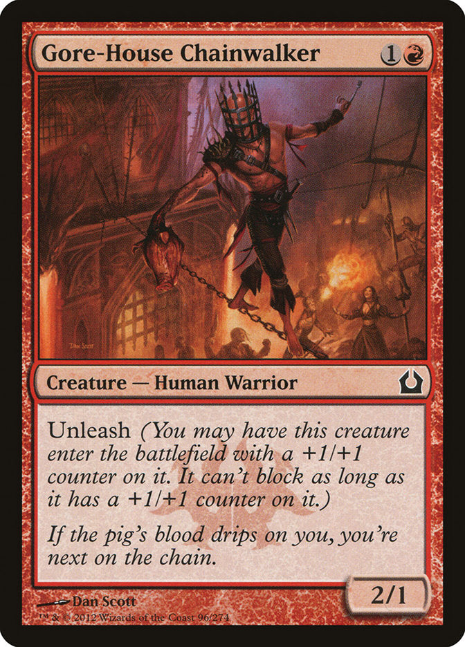 Gore-House Chainwalker [Return to Ravnica] | Shuffle n Cut Hobbies & Games