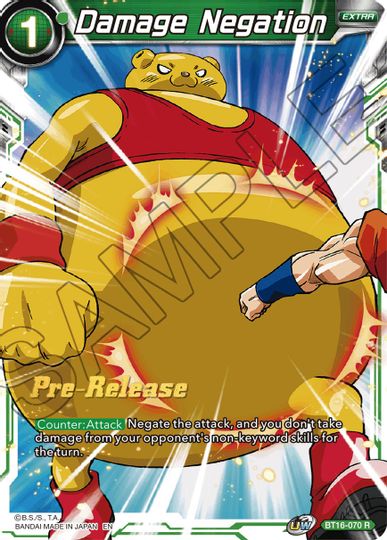 Damage Negation (BT16-070) [Realm of the Gods Prerelease Promos] | Shuffle n Cut Hobbies & Games