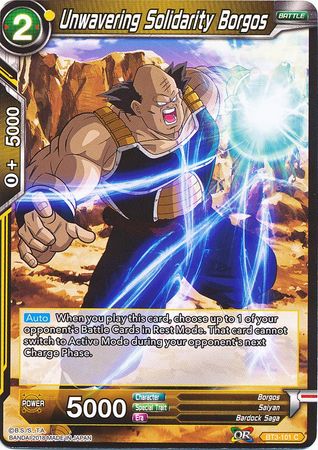 Unwavering Solidarity Borgos [BT3-101] | Shuffle n Cut Hobbies & Games