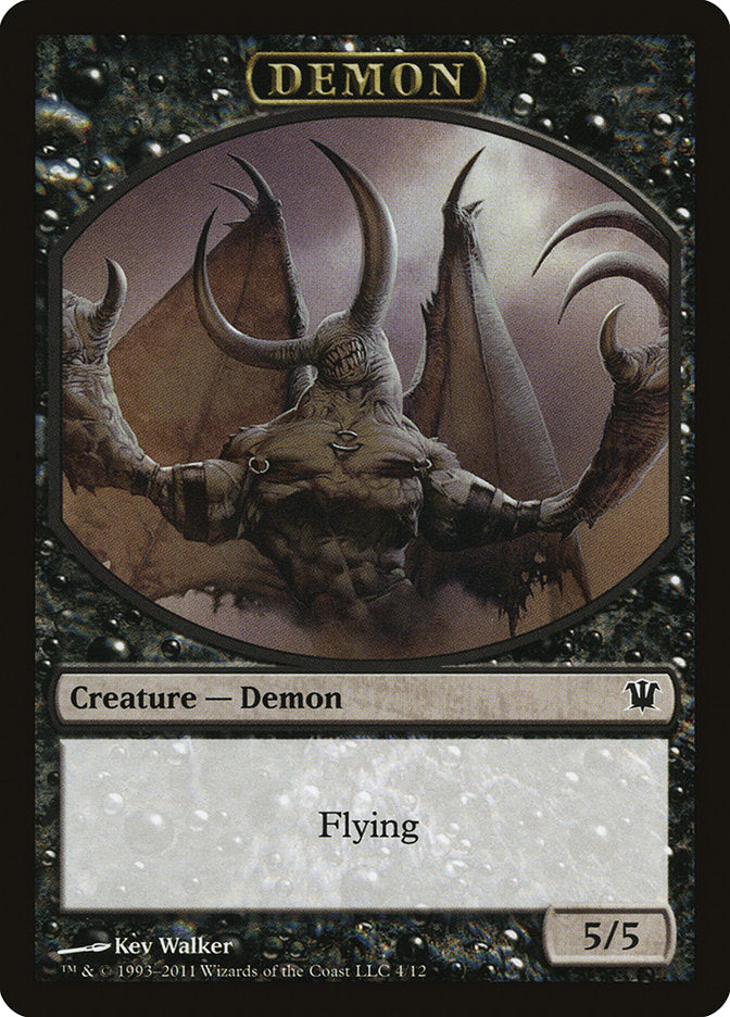 Demon Token [Innistrad Tokens] | Shuffle n Cut Hobbies & Games