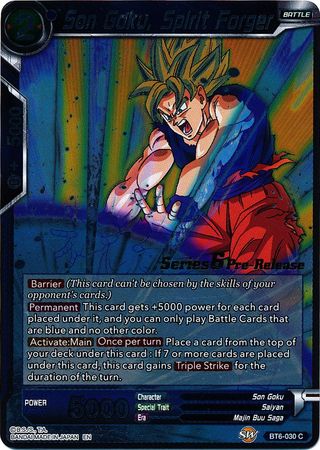 Son Goku, Spirit Forger [BT6-030_PR] | Shuffle n Cut Hobbies & Games