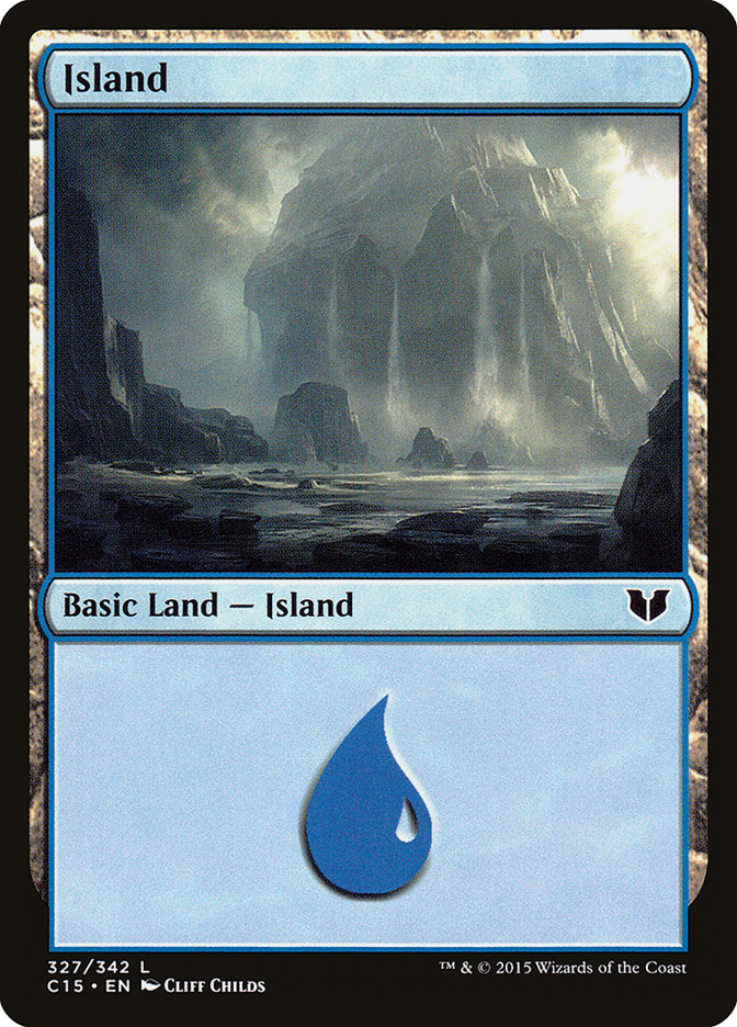 Island (327) [Commander 2015] | Shuffle n Cut Hobbies & Games