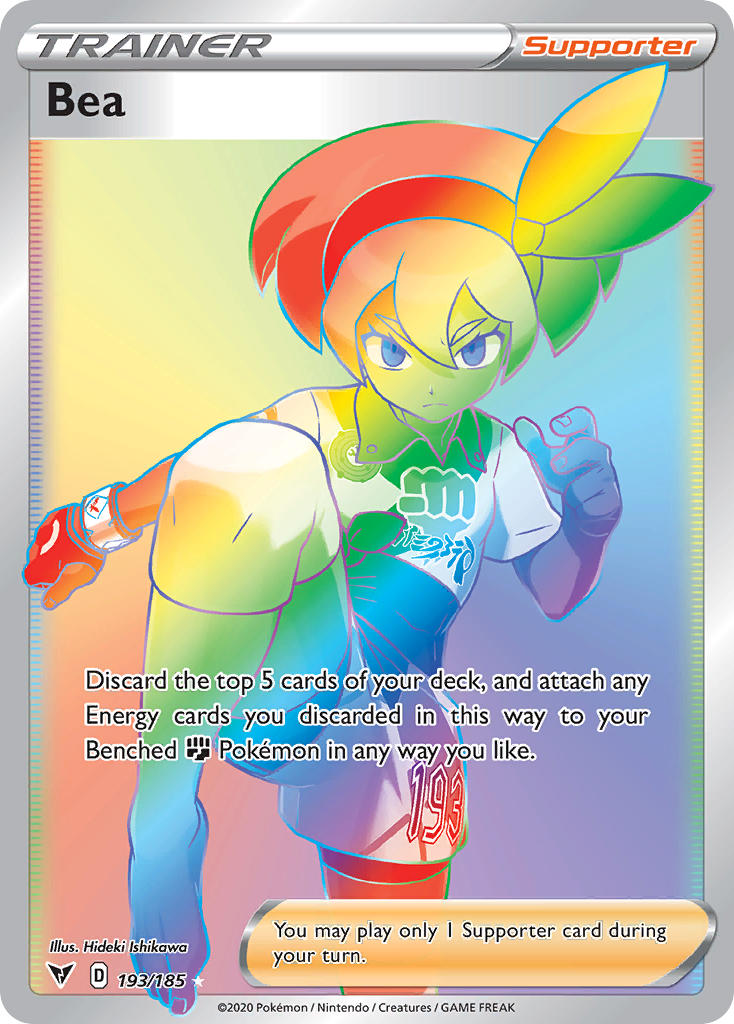 Bea (193/185) [Sword & Shield: Vivid Voltage] | Shuffle n Cut Hobbies & Games