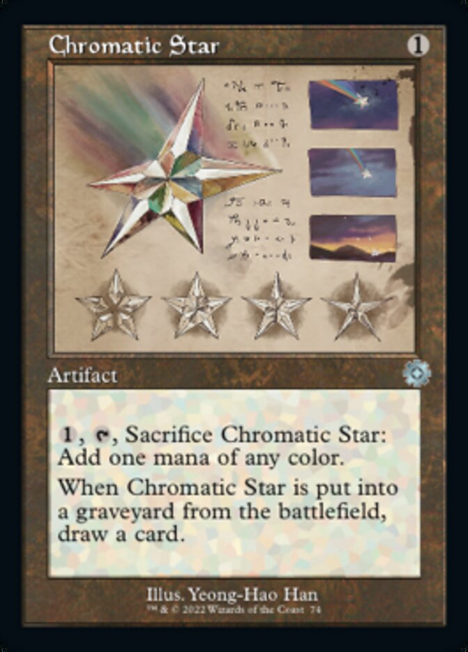 Chromatic Star (Retro Schematic) [The Brothers' War Retro Artifacts] | Shuffle n Cut Hobbies & Games