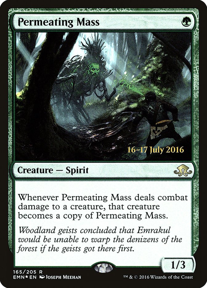 Permeating Mass [Eldritch Moon Prerelease Promos] | Shuffle n Cut Hobbies & Games