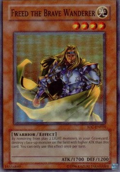 Freed the Brave Wanderer [IOC-EN014] Super Rare | Shuffle n Cut Hobbies & Games