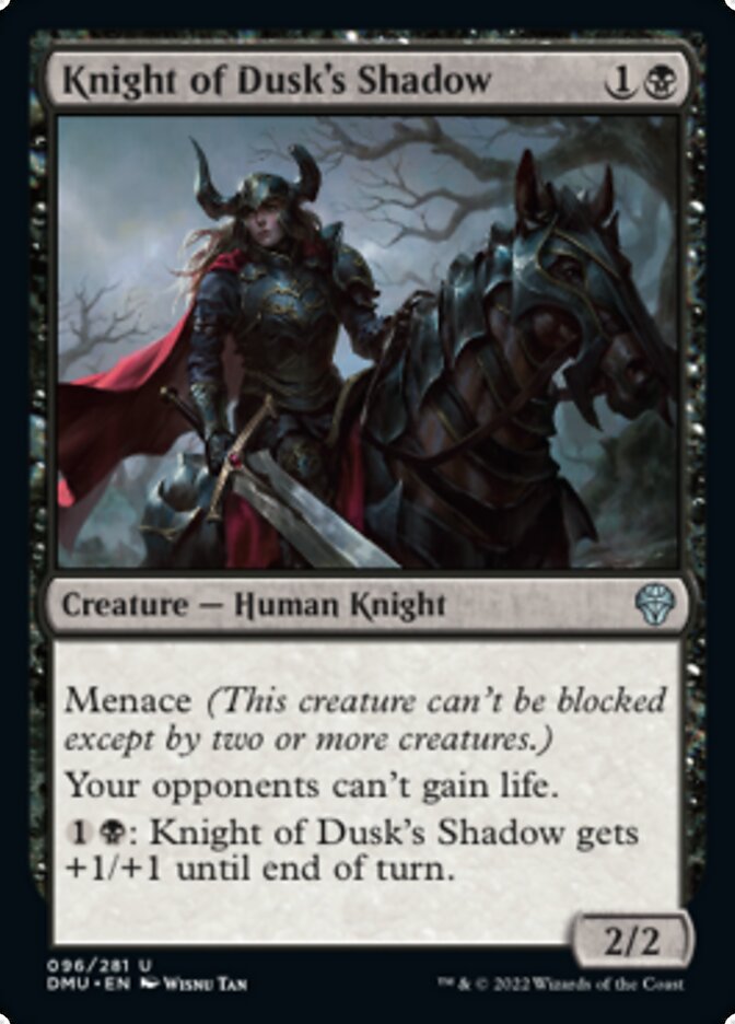 Knight of Dusk's Shadow [Dominaria United] | Shuffle n Cut Hobbies & Games