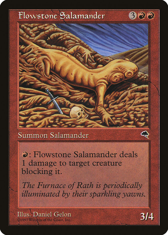 Flowstone Salamander [Tempest] | Shuffle n Cut Hobbies & Games