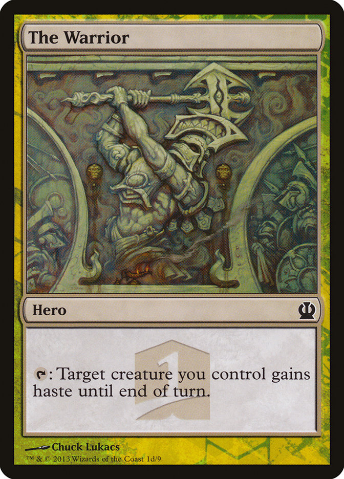The Warrior [Theros Hero's Path] | Shuffle n Cut Hobbies & Games