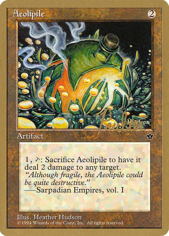 Aeolipile (Preston Poulter) [Pro Tour Collector Set] | Shuffle n Cut Hobbies & Games