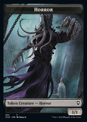 Horror // Eldrazi Horror Double-Sided Token [Commander Legends: Battle for Baldur's Gate Tokens] | Shuffle n Cut Hobbies & Games