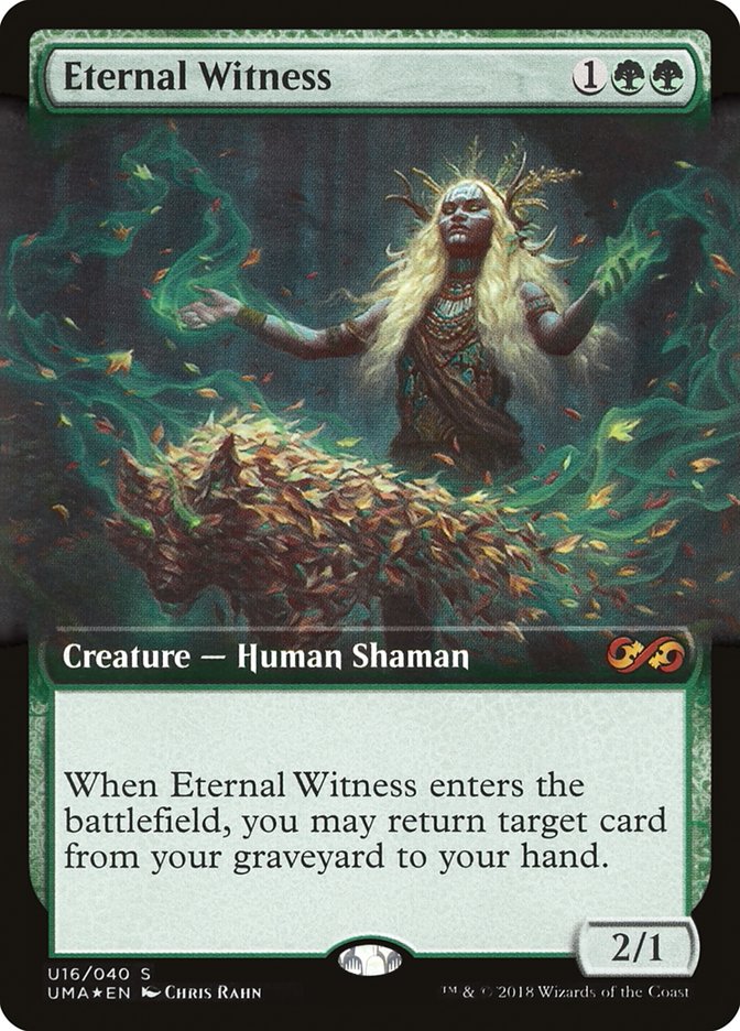 Eternal Witness (Topper) [Ultimate Masters Box Topper] | Shuffle n Cut Hobbies & Games