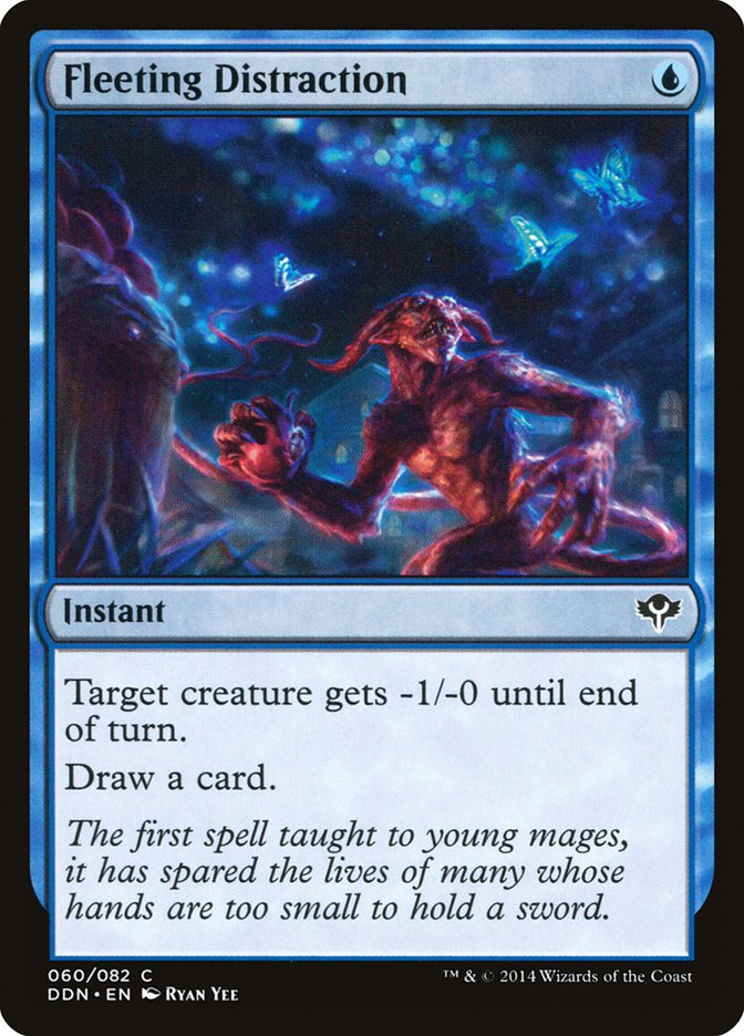 Fleeting Distraction [Duel Decks: Speed vs. Cunning] | Shuffle n Cut Hobbies & Games