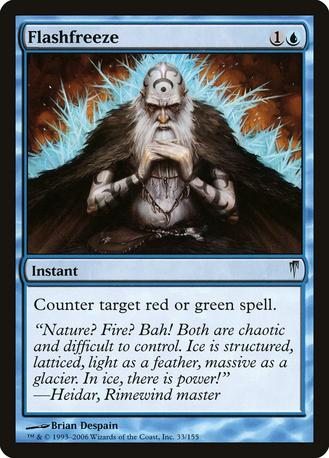 Flashfreeze [Coldsnap] | Shuffle n Cut Hobbies & Games