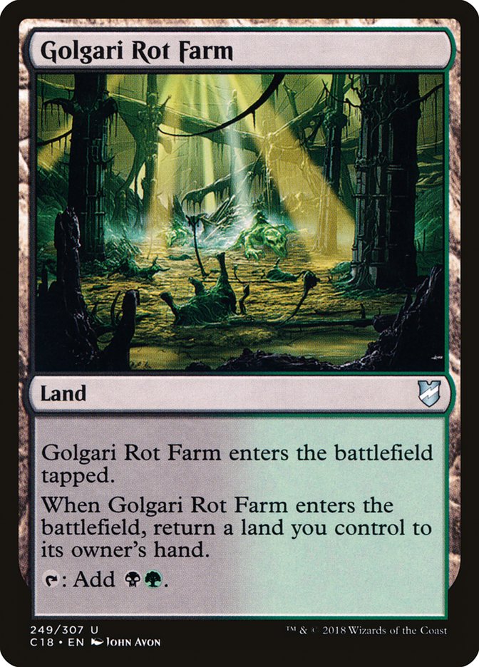 Golgari Rot Farm [Commander 2018] | Shuffle n Cut Hobbies & Games