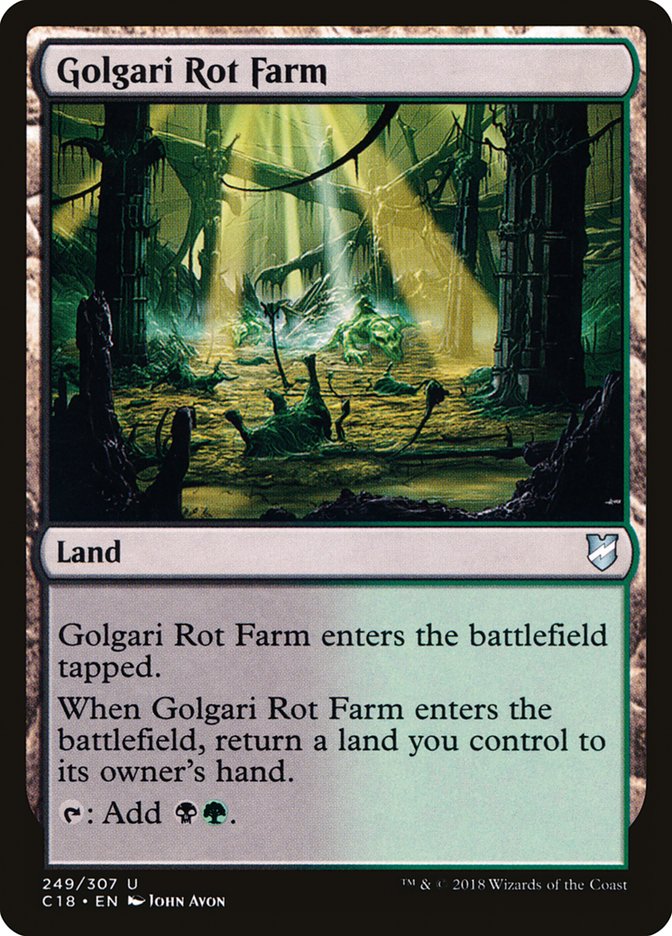 Golgari Rot Farm [Commander 2018] | Shuffle n Cut Hobbies & Games