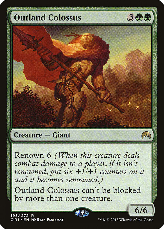 Outland Colossus [Magic Origins] | Shuffle n Cut Hobbies & Games