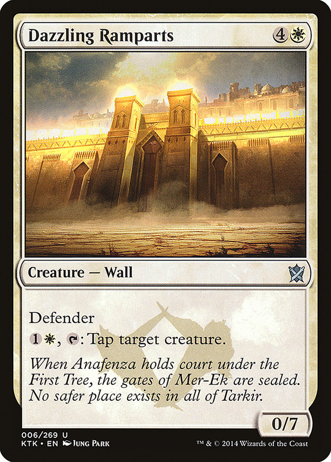 Dazzling Ramparts [Khans of Tarkir] | Shuffle n Cut Hobbies & Games