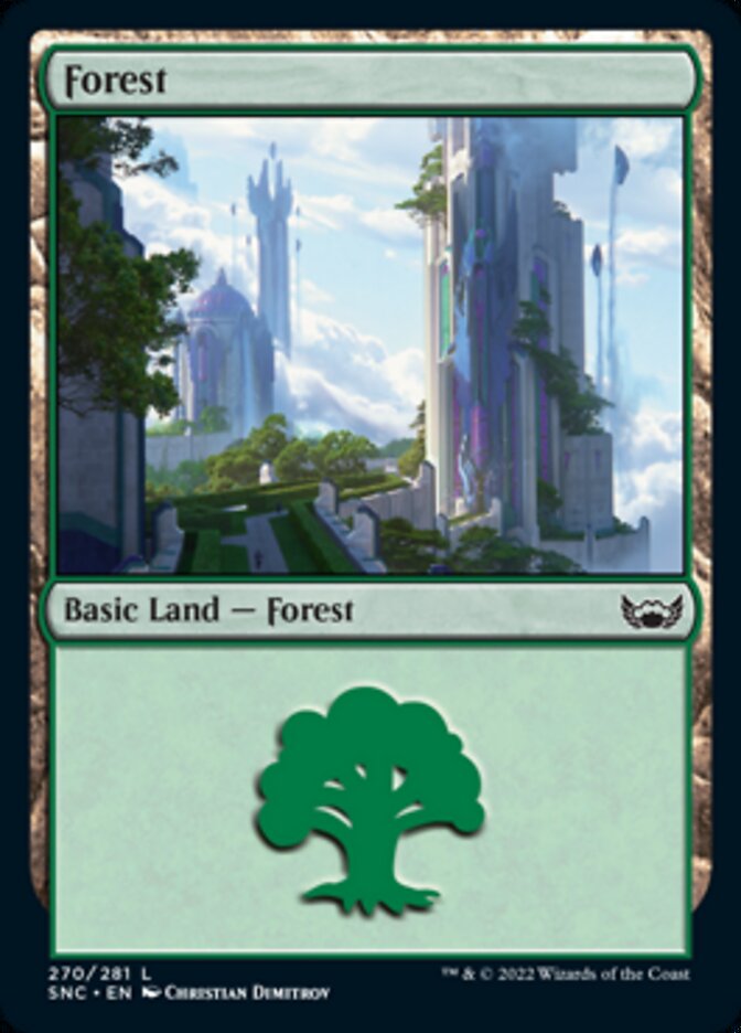 Forest (270) [Streets of New Capenna] | Shuffle n Cut Hobbies & Games