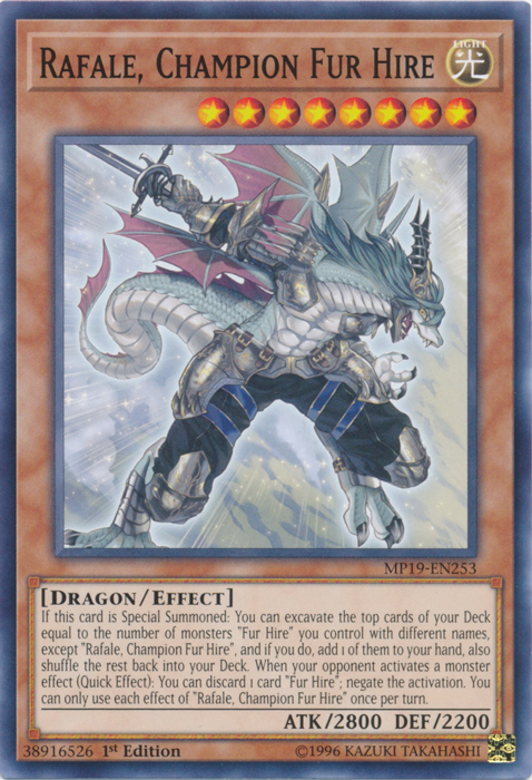 Rafale, Champion Fur Hire [MP19-EN253] Common | Shuffle n Cut Hobbies & Games